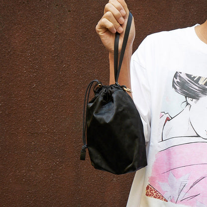浅草花柳界 × texnh DRAWSTRING POUCH